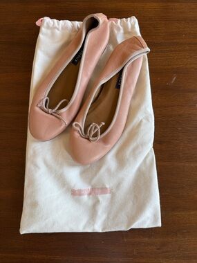 Margaux - Demi Ballet Flat - Pink Leather - 37W